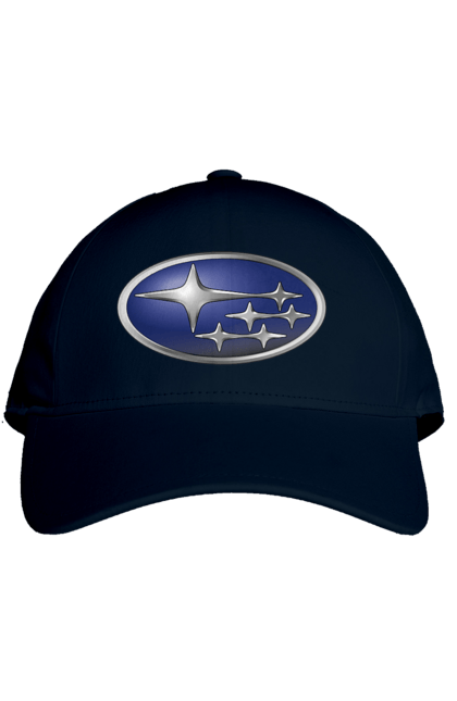 Кепка з принтом "Subaru". Авто, логотип, субару. 2070702