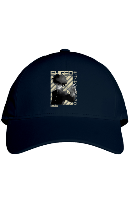 Кепка з принтом "Mob Psycho 100". Anime, manga, mob psycho 100, shigeo kageyama, аніме, манга, моб, моб-вар ят 100, сігео кагеяма, шіґео каґеяма. 2070702