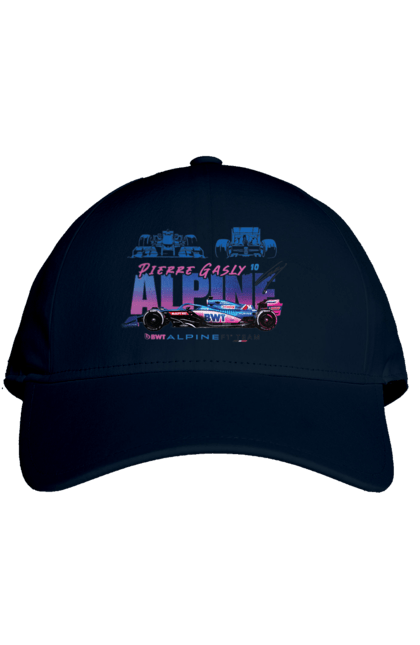 Cap with prints Alpine F1 Team. Alpine, alpine f1 team, auto, automobile, bwt, car, racing car. 2070702