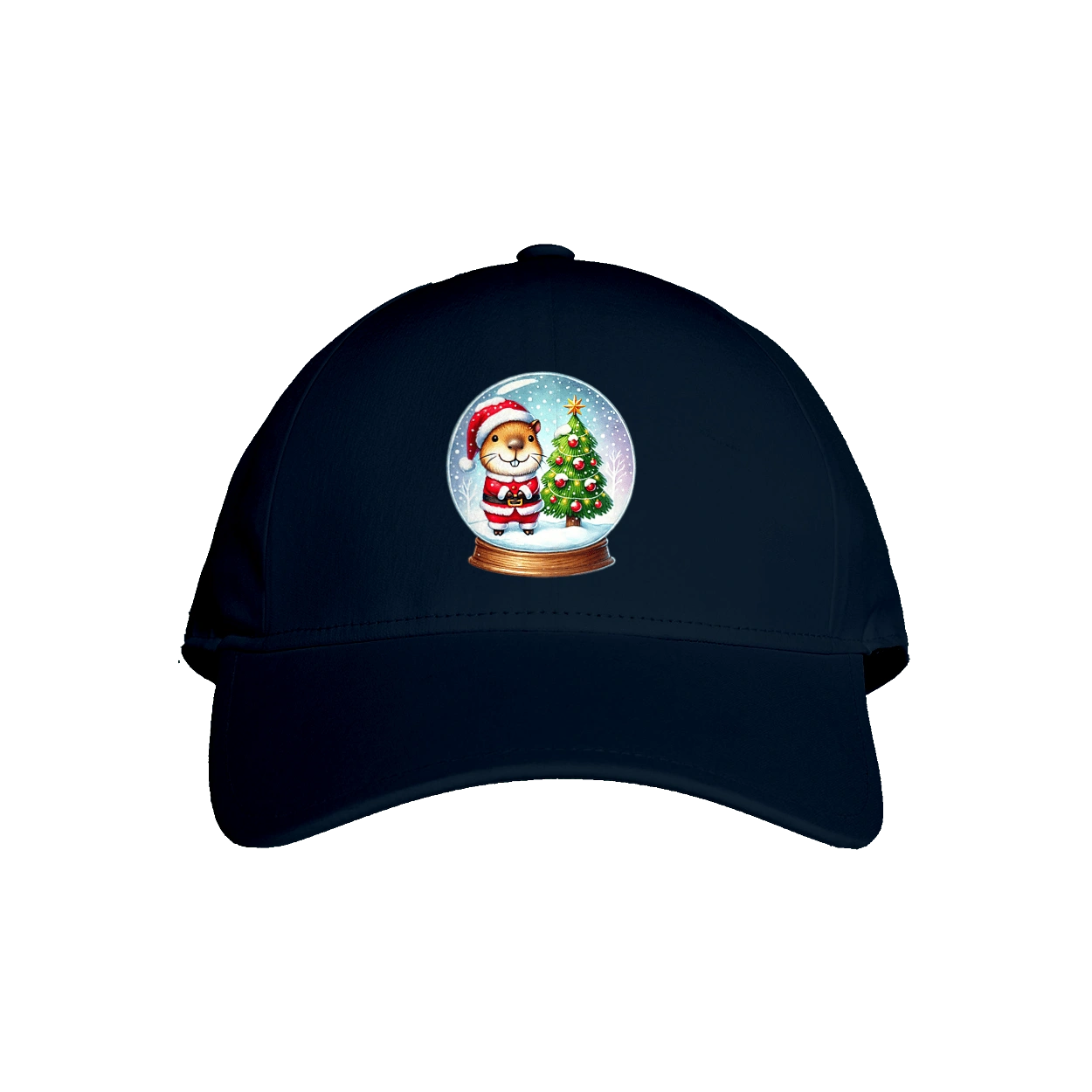 Різдвяна капібара з ялинкою