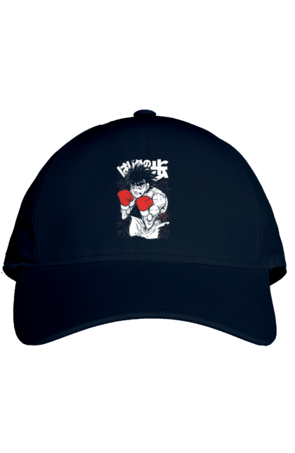 Cap with prints Hajime no Ippo. Anime, boxing, fighting, first step, hajime no ippo, manga, tv series. 2070702