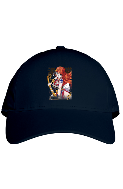 Кепка з принтом "Ван Піс Намі". Cat burglar, nami, one piece, аніме, ван пис, ван піс, кішка-злодійка, манга, намі. 2070702