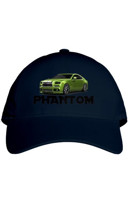 Кепка з принтом "Ролс ройс". Авто, автомобіль, люкс клас, ролс ройс, седан, фантом. 2070702