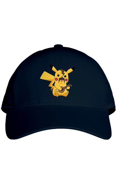 Кепка з принтом "Український Пікачу". Аграрии, арестович, буча, война, герб украины, герои, зеленский, иди нахуй, ірпінь, кем, киев, маріуполь, мечта, мир, нет войне, одесса, орда, орки, остановите войну, призрак киева, птн пнх, путін хуйло, русский военный корабл, слава украине, украина, харьков, чернобаевка. 2070702