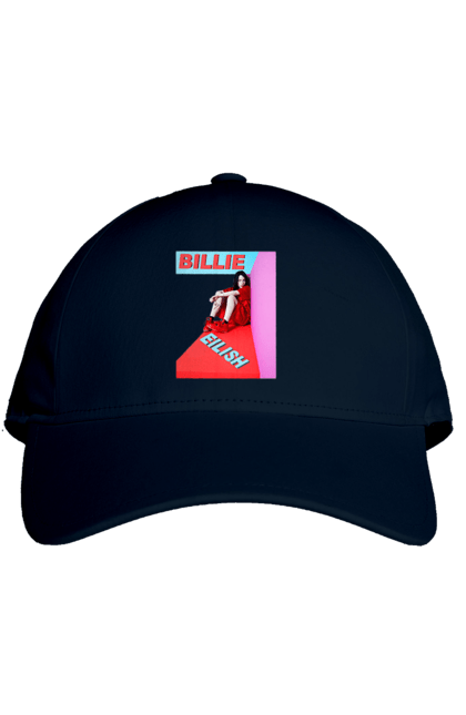 Кепка з принтом "Біллі Айліш". Біллі айліш, логотип біллі айліш, принт біллі айліш, співачка біллі айліш. 2070702