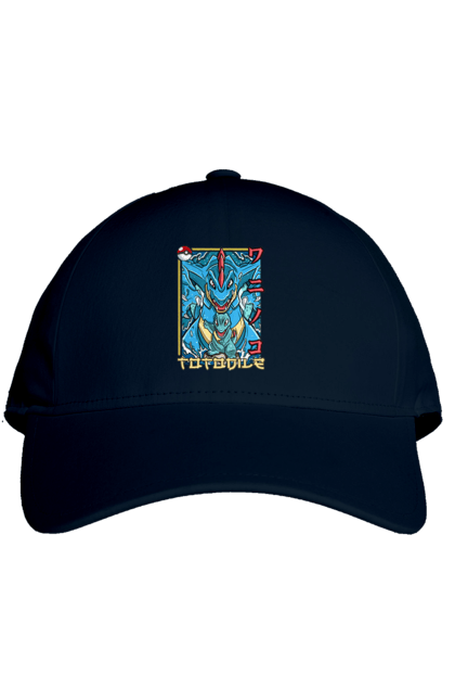 Cap with prints Pokemon Totodile. Nintendo, pokemon, pokemon go, totodile. 2070702