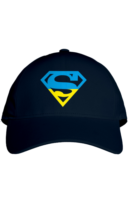 Кепка з принтом "Україна супер". Символіка, супер, україна. 2070702