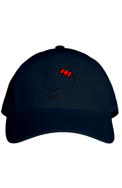 Кепка з принтом "Hello Kitty". Hello, hello kitty, kitty, дорослі, краса. 2070702