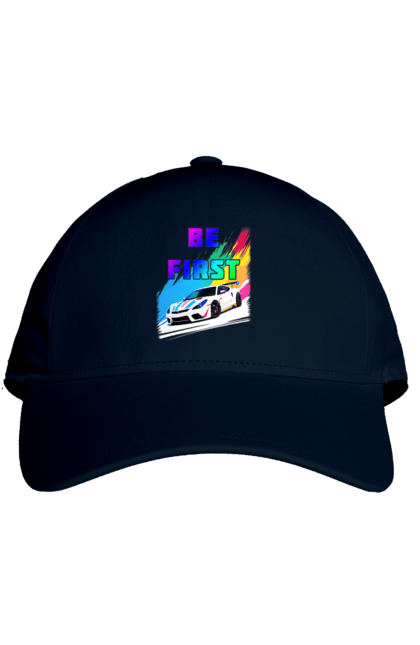 Кепка з принтом "Гонка". Автомобільний, гонка, спортивна машина, спортивний автомобіль. 2070702