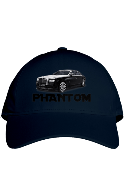 Кепка з принтом "Ролс ройс". Авто, автомобіль, люкс клас, ролс ройс, седан, фантом. 2070702