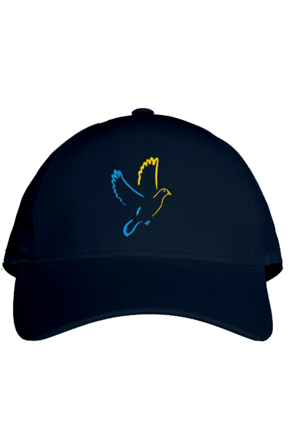 Кепка з принтом "Голуб миру". Голуб миру, мир, перемога україни, україна. 2070702