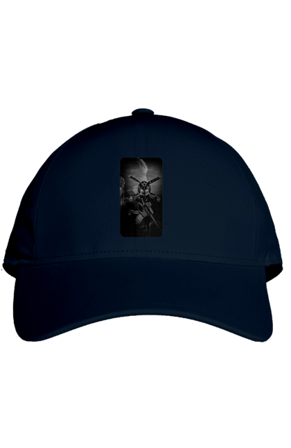 Кепка з принтом "Слава зсу". Гвинтівка, зброя, літак, перемога, солдат, україна. 2070702