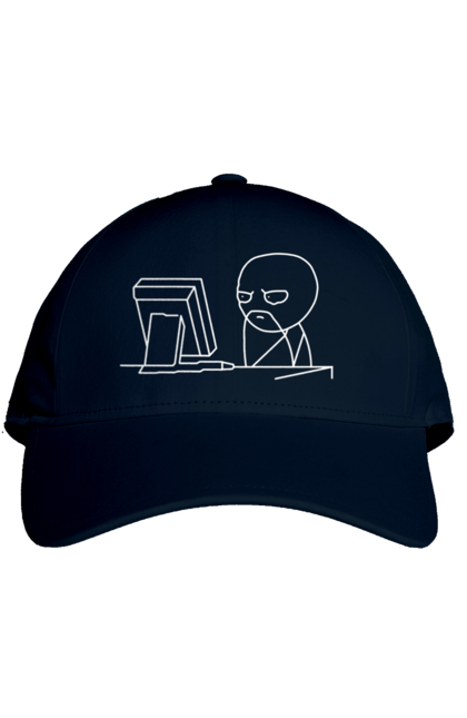 Кепка з принтом "Програміст". Angular, c, css, html, it, javascript, jquery, php, python, react, svelt, vue, айтишник, айті, гумор, код, кодувати, прогер, програміст, програмісти, ти ж, ти ж програміст, тиж програміст. 2070702