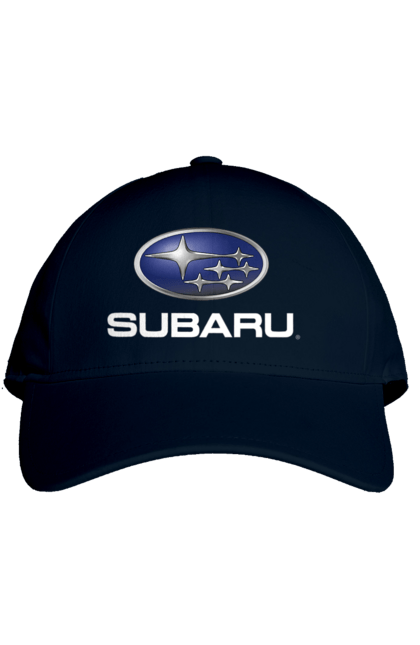 Кепка з принтом "Subaru". Авто, логотип, субару. 2070702