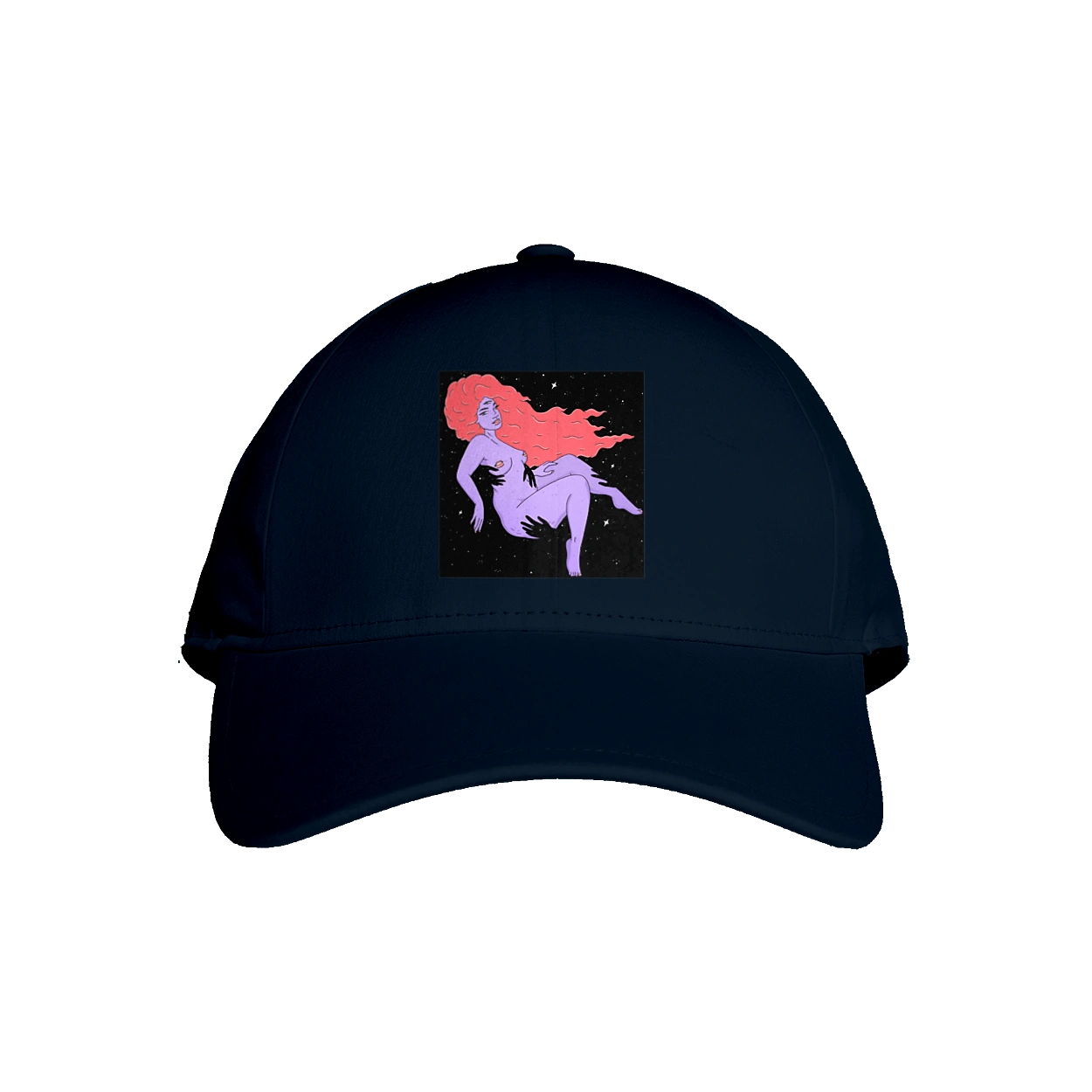 Фіолетова Дівчина В Чорній Дирі