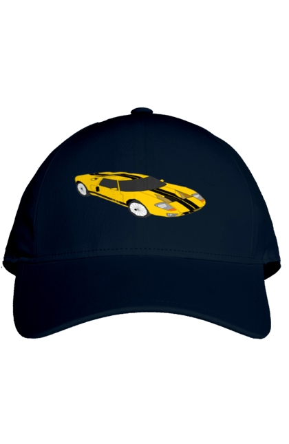 Cap with prints Auto. Auto, house, race, speed, sports car. 2070702