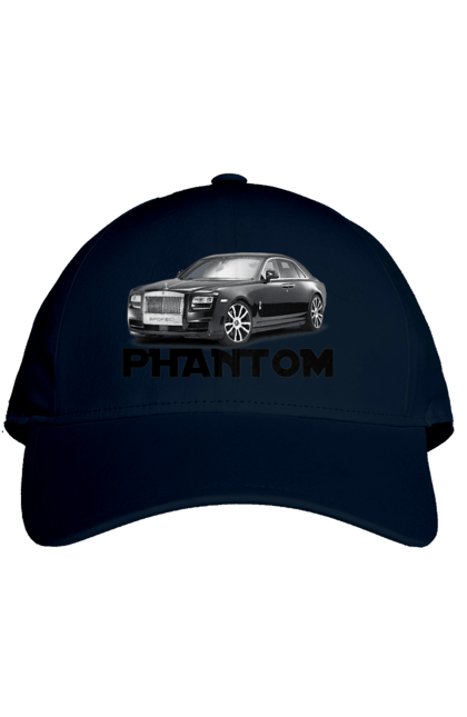 Кепка з принтом "Рнолс ройс". Авто, автомобіль, люкс клас, ролс ройс, седан, фантом. 2070702