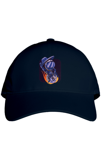 Кепка з принтом "Космо біткоїн". Биткоин, бінарний, біткоїн, біткойн, валюта, гроші, крипто, програміст, хакер. 2070702