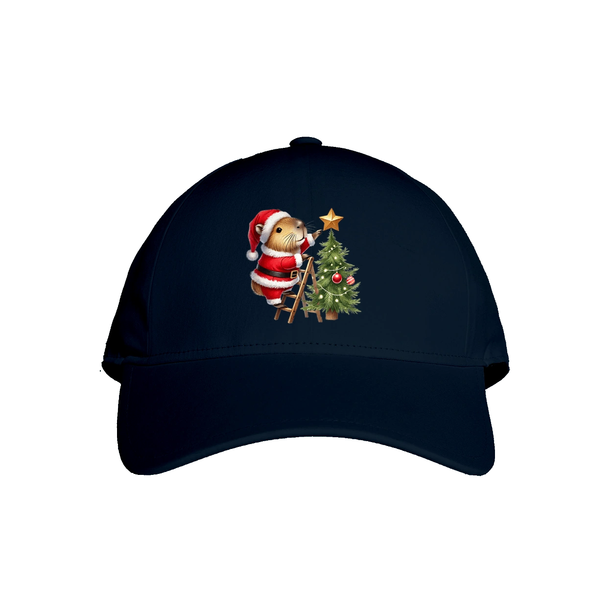 Різдвяна капібара з ялинкою