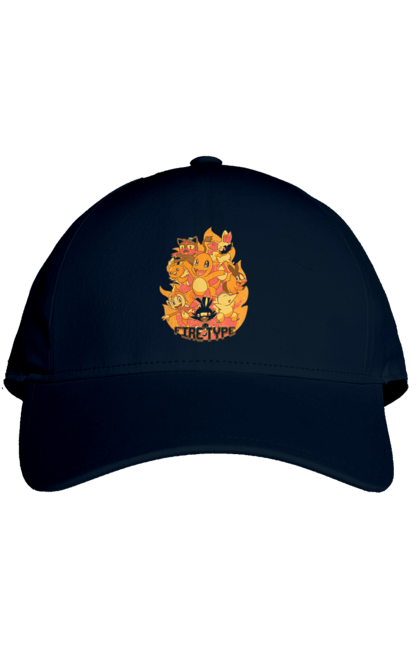 Cap with prints Pokemon Charmander. Anime, charmander, games, nintendo, pokemon, pokemon go. 2070702