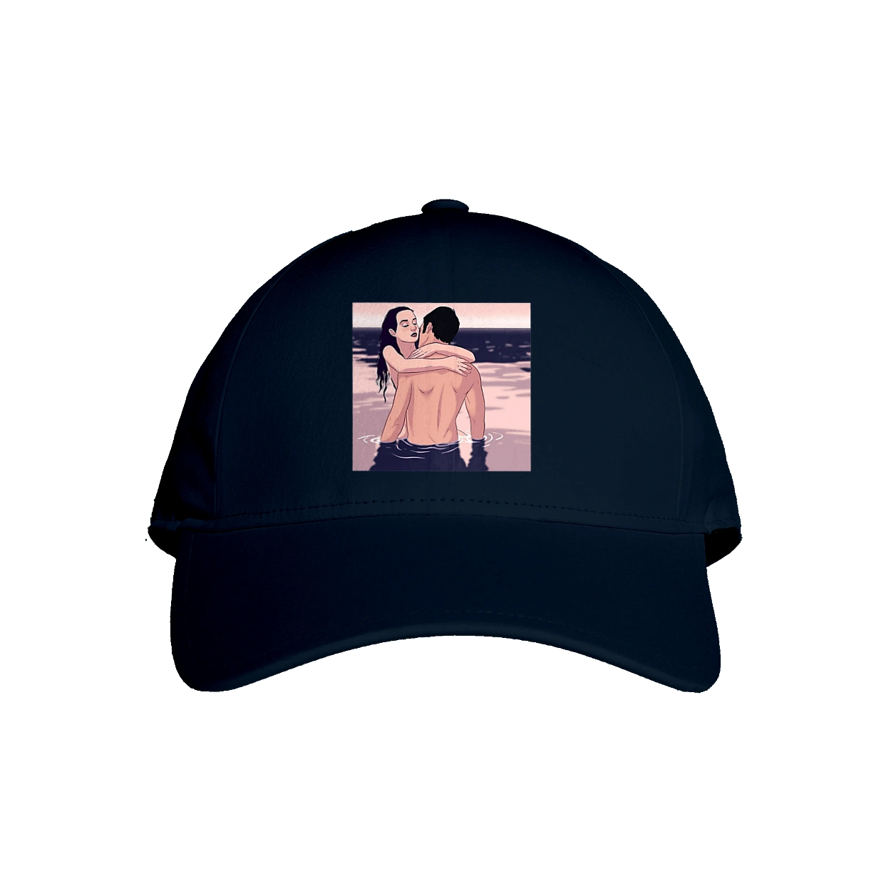 Парочка Обнімається В Річці