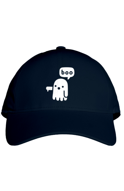 Кепка з принтом "BOO (мова програмування)". Айті, мова програмування, програма, програміст, технічне завдання, ти ж програміст, транслятор boo, тривимірні програми, фрілансер. 2070702