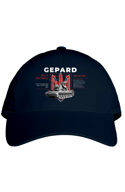 Кепка з принтом "Gepard". F16, gepard, nasams, stinger, zuzana, гаубиця, два герби, залужний, сюзанна. 2070702