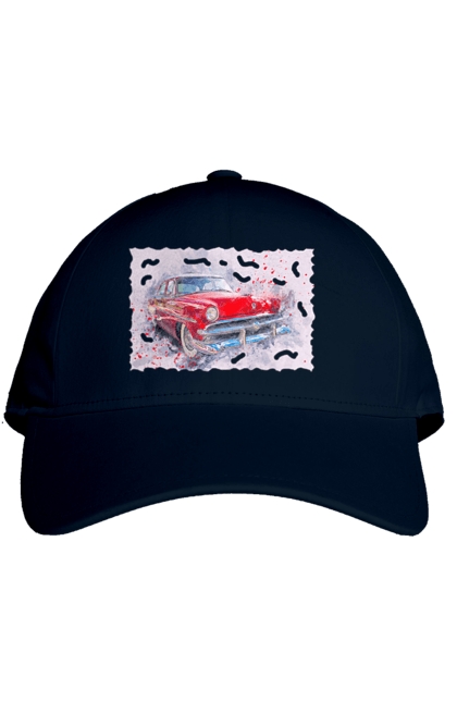 Кепка з принтом "Автомобільний газ". Gaz, автомобиль, автомобільний газ, дорога, колесо, перемога. 2070702