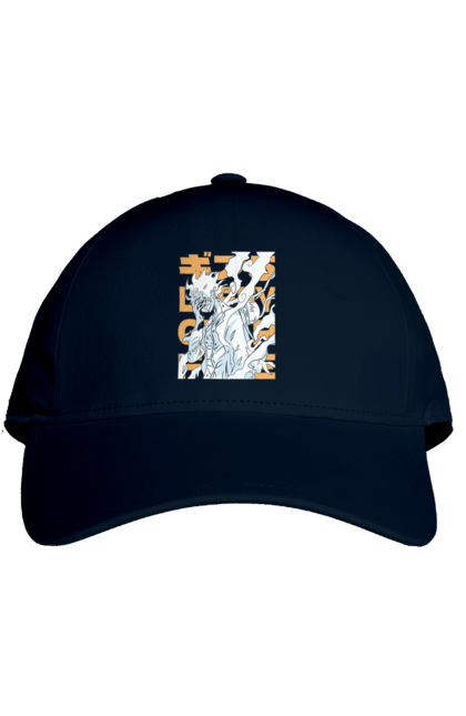 Кепка с принтом Luffy. Luffy, one piece, аниме, большой куш, ван пис, луффи, манга, монки де луффи, пираты. 2070702