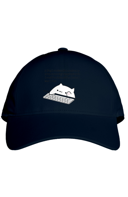 Cap with prints Programmer. Aitі, angular, c, code, css, html, humor, it, it specialist, javascript, jquery, koduvati, php, proger, programmer, programmers, python, react, svelt, type programmer, vue, you. 2070702