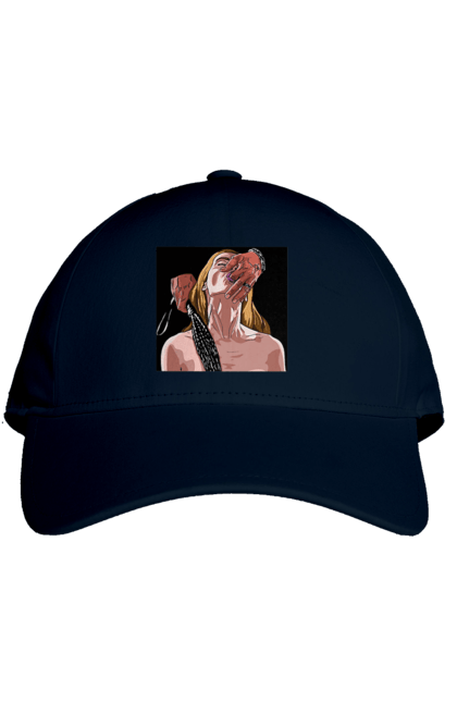 Cap with prints Girl Captive Man With Whips. Passion, suck, whip. 2070702