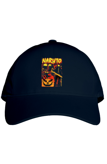 Cap with prints Naruto. Anime, character, manga, naruto, ninja, tv series. 2070702