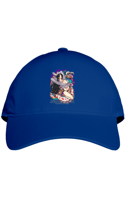 Cap with prints One Piece Boa Hancock. Anime, boa hancock, manga, one piece, pirate empress, straw hat pirates. 2070702