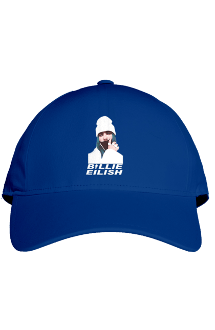 Кепка з принтом "Біллі Айліш". Біллі айліш, логотип біллі айліш, принт біллі айліш, співачка біллі айліш. 2070702
