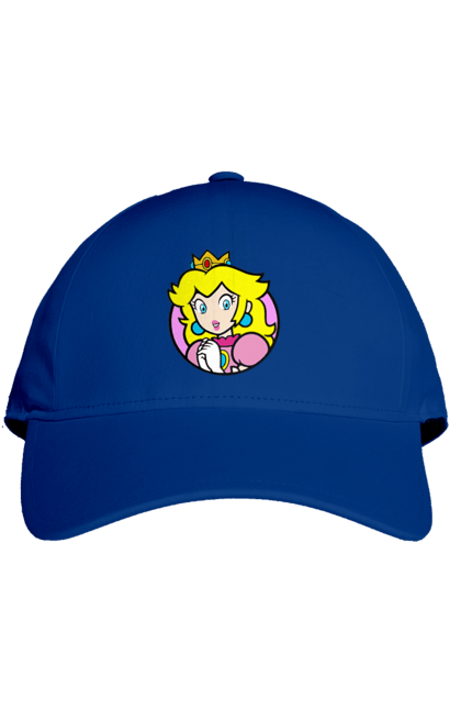 Cap with prints Mario Bros. Princess Peach. Character, game, mario, mario bros, nintendo, princess peach, super mario bros. 2070702