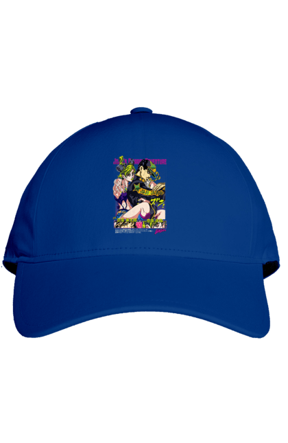 Cap with prints JOJO Jolyne Cujoh. Anime, jojo, jojo`s bizarre adventure, jojo’s bizarre adventure, jolyne cujoh, manga. 2070702