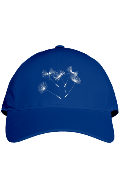 Кепка з принтом "Насіння кульбаби". Вітер, кульбаба, кульбаби, літають, літо, насіння, політ, природа, сезон. 2070702