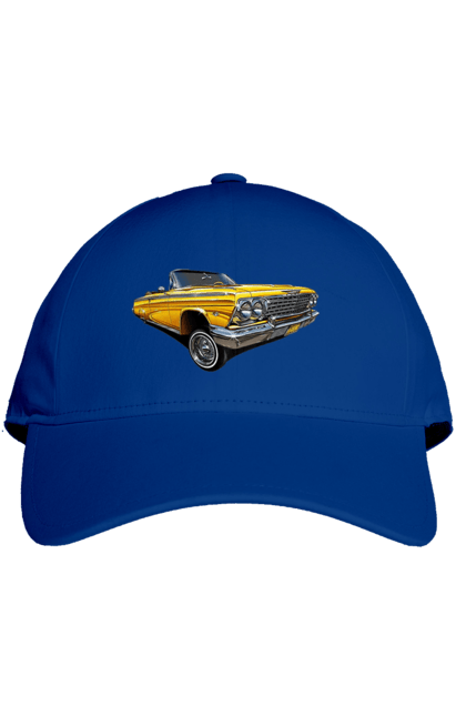 Cap with prints Car. Car, chevrolet, classic, impala, lowrider. 2070702