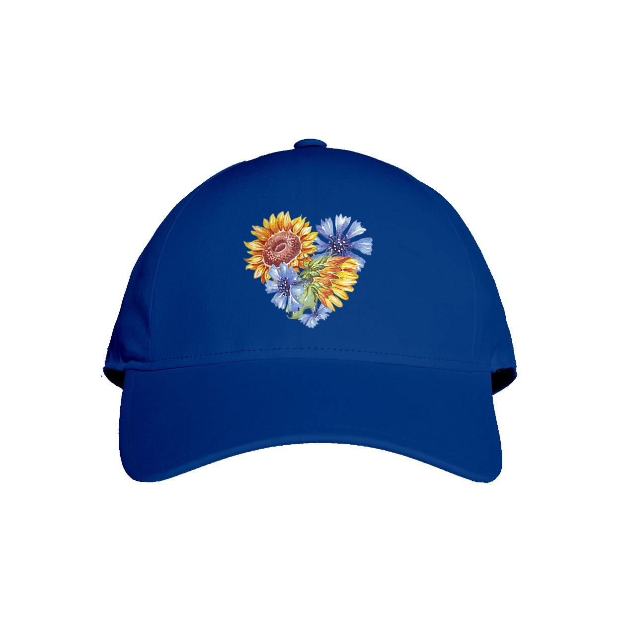 Серце соняшники та фіалки