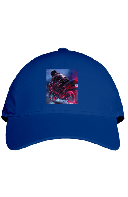 Кепка з принтом "Мотоцикл". Motolove, мотолов, мотоцикл, опві, україна. 2070702