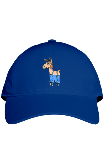 Cap with prints Llama Jumpsuit. Lama, overalls. 2070702