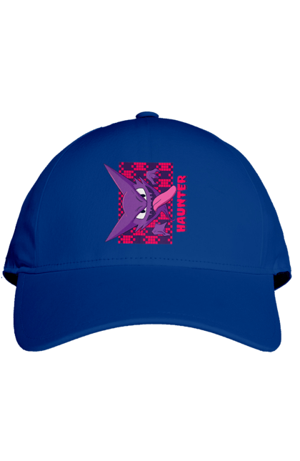 Cap with prints Haunter. Anime, games, haunter, nintendo, pokemon, pokemon go. 2070702