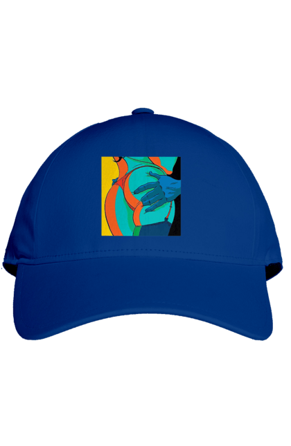 Кепка з принтом "Жіноча Попа В Чоловічих Руках". Гола, жопа, ляпас. 2070702