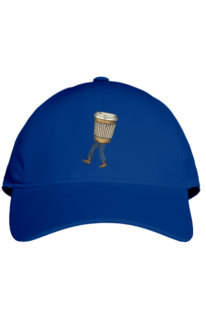 Кепка з принтом "Людина Кава". Кава. 2070702