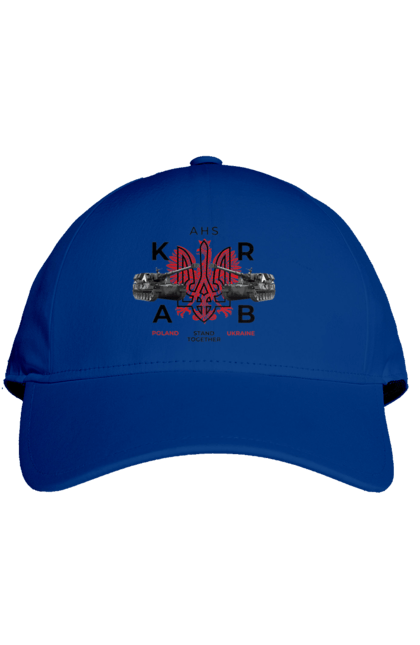 Cap with prints AHS KRAB. Ahs krab, crab, himars, weapon, zaluzhny. 2070702