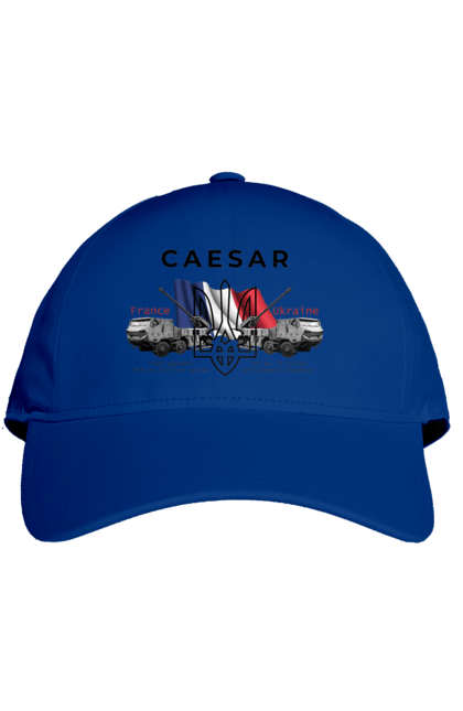 Cap with prints Caesar (France). Caesar, industrious, weapon. 2070702