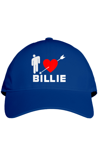 Кепка з принтом "Біллі Айліш". Біллі айліш, логотип біллі айліш, принт біллі айліш, співачка біллі айліш. 2070702