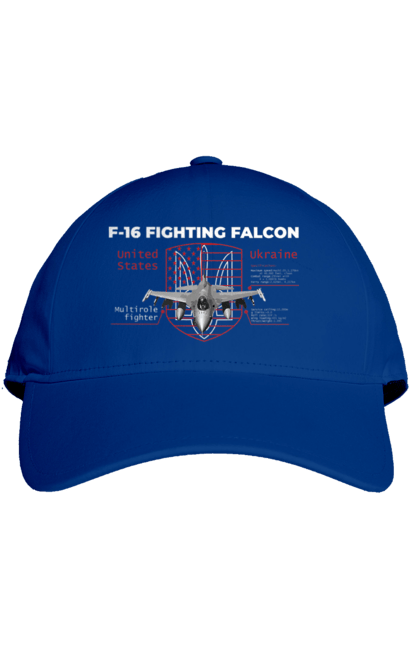 Кепка з принтом "F 16". F16, nasams, zuzana, гаубиця, два герби, залужний, сюзанна. 2070702
