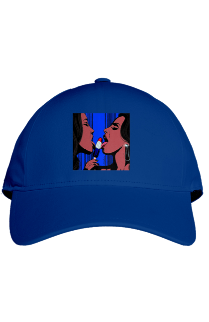 Кепка з принтом "Дівчата Лижуть Морозиво". Лізатт, смоктати. 2070702