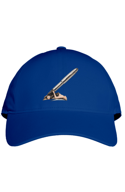 Кепка з принтом "Великий Патрон". Дівчина, куля, патрон. 2070702